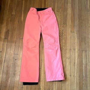 Kids Girls / Youth Hot Pink Roxy Ski Snowboard Snow Pants Size 14